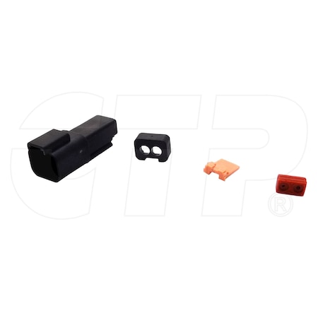 Aic Replacement Parts Receptacle 2-Pin Kit Fits Caterpillar Models 1028802